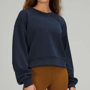 Lululemon Perfectly Oversized Cropped Crew *Softstreme